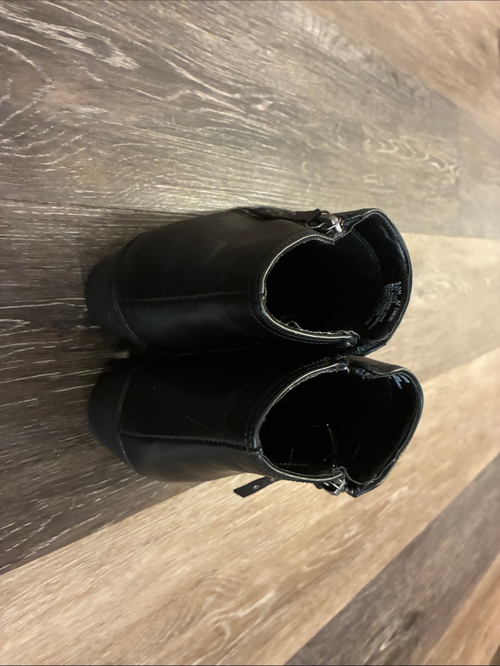 Arizona Jean Company Women's Black Ankle Booties - Picture 3 of 5